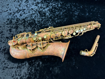 Photo Vintage 1940's Buffet Crampon Paris SA 18-20 Alto Saxophone, Serial #708 – Project Horn